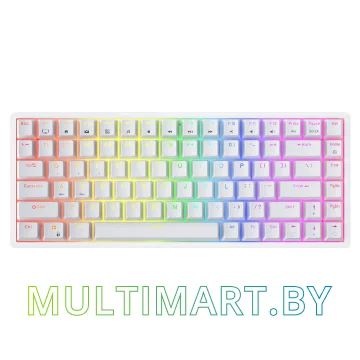 Клавиатура Royal Kludge RK84 RGB (белый, RK Brown)